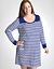 Plus Size Long Sleeve Sleep Shirt by Cacique