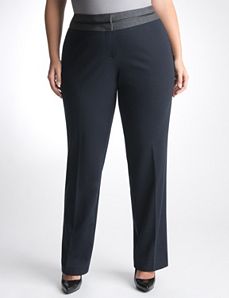 Plus Size Ponte Suit Pant by Lane Bryant