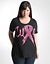 Plus Size Cure Pink Ribbon Tee