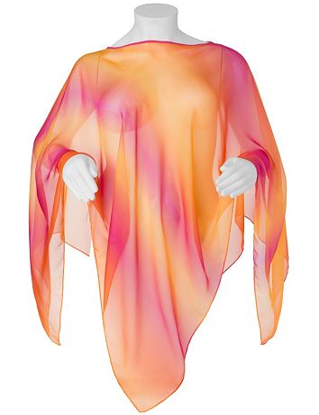 Airbrush poncho by Lane Bryant