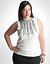 Embellished Mock Neck Sweater by Lane Bryant