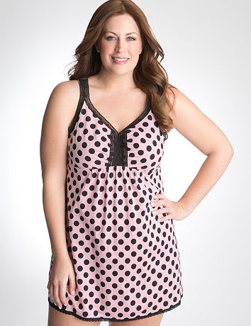 Plus Size Knit Chemise by Cacique