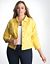 Plus Size colored denim jacket by Lane Bryant