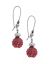 Faux garnet earrings by Lane Bryant