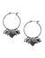 Beaded hoop earrings by Lane Bryant