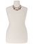 Faux garnet nested illusion necklace by Lane Bryant