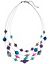 Multicolor nested illusion necklace by Lane Bryant