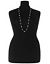 Dusted & solid bead necklace by Lane Bryant