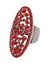 Faux garnet ring by Lane Bryant