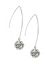 Rhinestone and filigree earrings by Lane Bryant