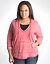 Washed pullover hoodie by Lane Bryant