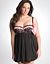 Plus Size Lace Cup Babydoll by Cacique