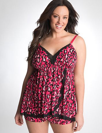 Plus Size Animal Camidoll Set by Cacique