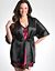 Plus Size Feather Trim Robe by Cacique