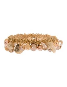 Rose gold bead shaker bracelet by Lane Bryant