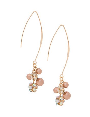Fireball cluster earrings by Lane Bryant