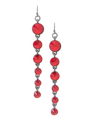 Stone linear earrings by Lane Bryant