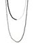 Long faceted bead necklace by Lane Bryant