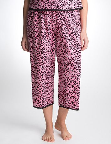 Plus Size Animal Sleep Crop Pant by Cacique