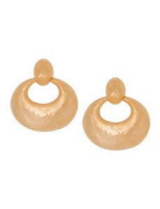 Door knocker earrings by Lane Bryant