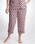 Polka dot knit sleep crop by Cacique