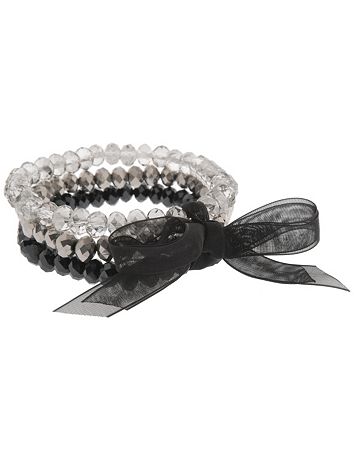 3 row beaded stretch bracelet by Lane Bryant