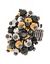Metallic bead shaker ring by Lane Bryant