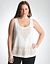Full Figure Caviar Bead Tank by Lane Bryant