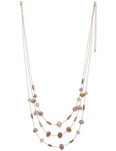 Nested illusion necklace by Lane Bryant