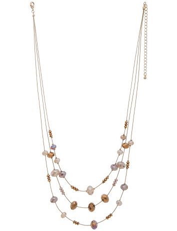 Nested illusion necklace by Lane Bryant