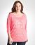 Plus Size Sequin Heart Tunic by Lane Bryant