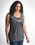 Plus Size Sequin Tank by Lane Bryant