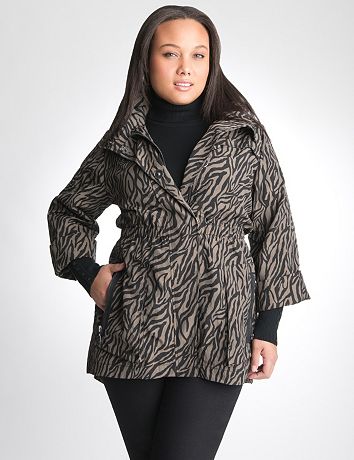 Zebra anorak jacket