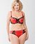 Scalloped lace scoop demi bra by Cacique