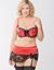 Scalloped lace scoop demi bra by Cacique