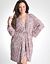 Full Figure Animal Print Robe by Cacique