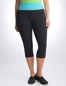 Plus Size Polka Dot Yoga Waist by Lane Bryant