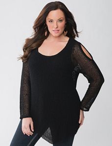 Lane Collection asymmetric sweater