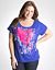 Plus Size Heart High Low Top by Lane Bryant