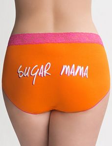 Sugar Mama cotton brief panty