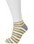 Striped Low Cut Sock 3 Pair Set by Lane Bryant