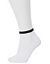 Three Pairs Low Cut Striped Socks by Lane Bryant