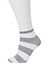 Three Pairs Low Cut Striped Socks by Lane Bryant