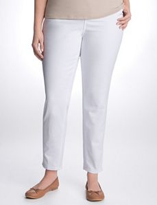 Full figure ankle length skinny jean