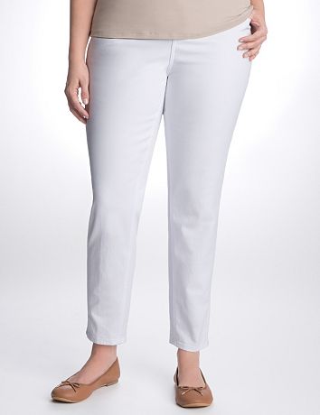 Full figure ankle length skinny jean
