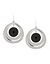 Stone center hoop earrings by Lane Bryant