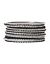 16 row multi media bangle set by Lane Bryant