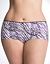 Ruched cotton boyshort panty