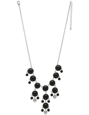 Polished stone necklace by Lane Bryant