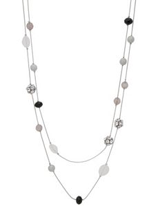 Nested fireball bead necklace by Lane Bryant